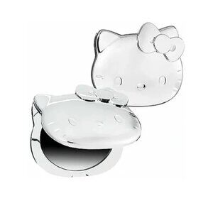 RARE Sephora Hello Kitty Limited Edition Silver Compact Mirror 2011 NIB